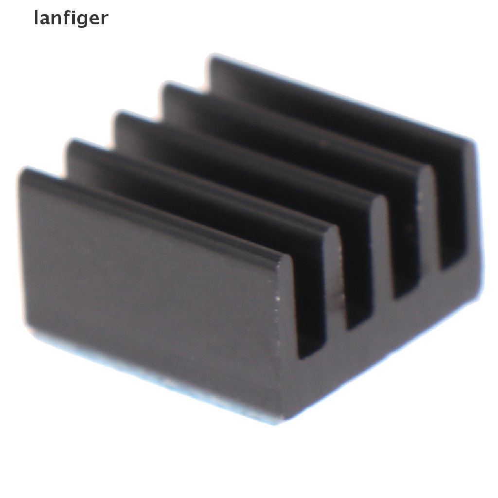 10 Bộ Tản Nhiệt Bằng Nhôm 8.8 * 8.8 * 5mm Kèm Băng Keo Dán Tiện Dụng