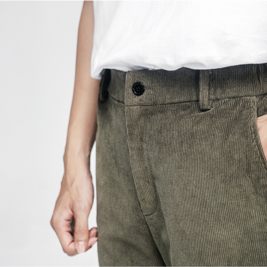 [HÀNG THIẾT KẾ] Quần Nhung Tăm Thomas Pants ver 3, Dáng Suông, Ống Rộng, Quần Corduroy GUY's Closet