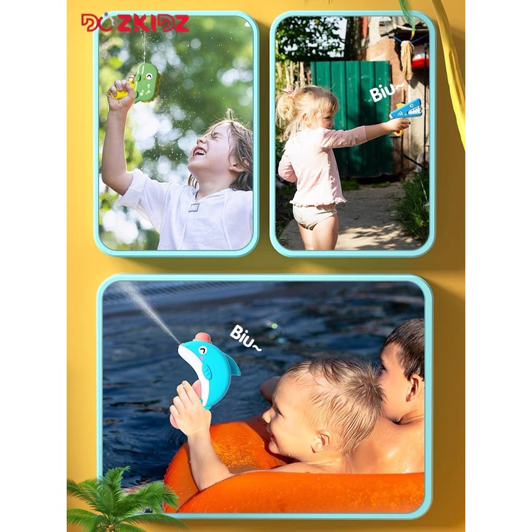 Súng nước hình con vật, đồ chơi mùa hè ngộ nghĩnh cho trẻ em từ 1 tuổi trở lên - DOZKIDZ