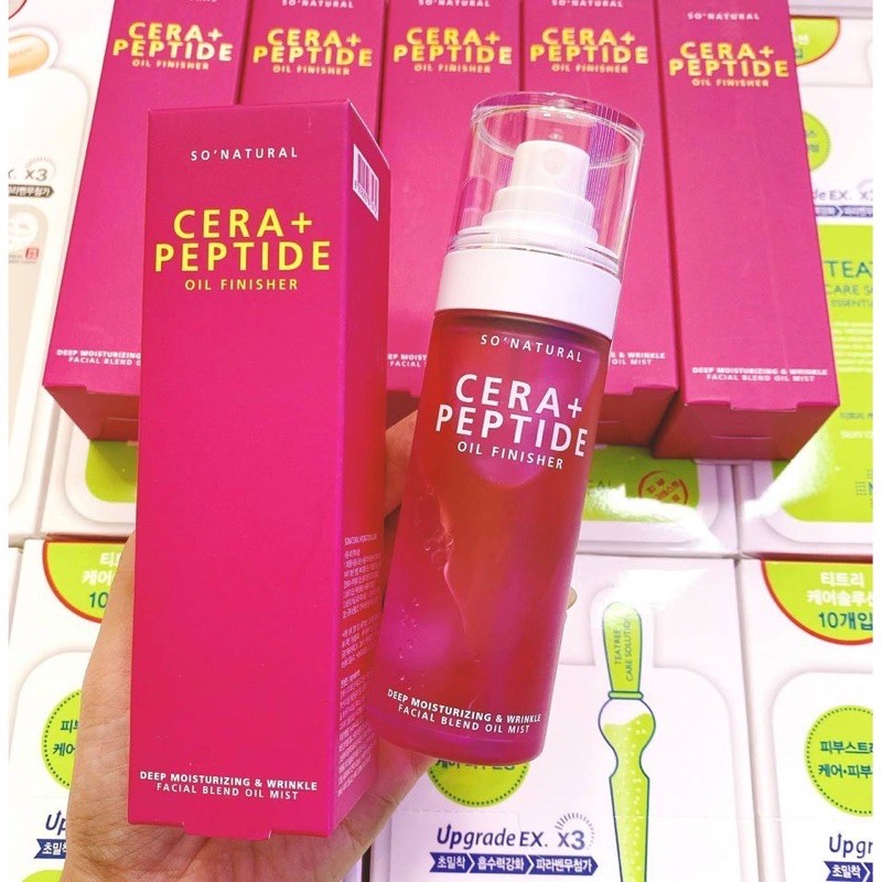DATE 05/2021 - XỊT KHOÁNG ĐA TẦNG CERA PEPTIDE OIL FINISSHER 80ML CHÍNH HÃNG | BigBuy360 - bigbuy360.vn