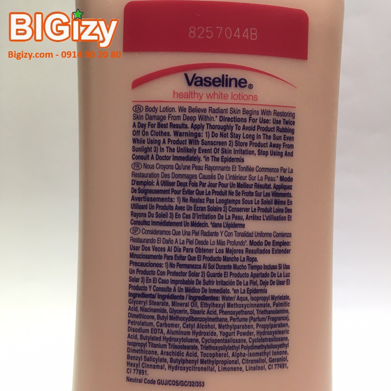 Mẫu mới Dưỡng Thể Vaseline 725ml | BigBuy360 - bigbuy360.vn