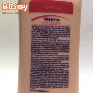 Mẫu mới Dưỡng Thể Vaseline 725ml