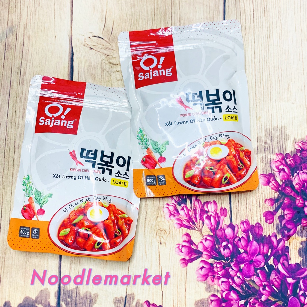 1KG SỐT NẤU BÁNH GẠO CAY/ TOKBOKKI HÀN QUỐC