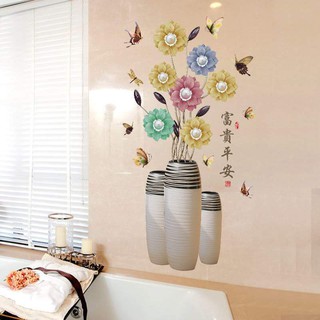 Decal dán tường hoa