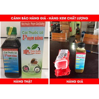 cai thuốc lá phạm công bằng chất lượng