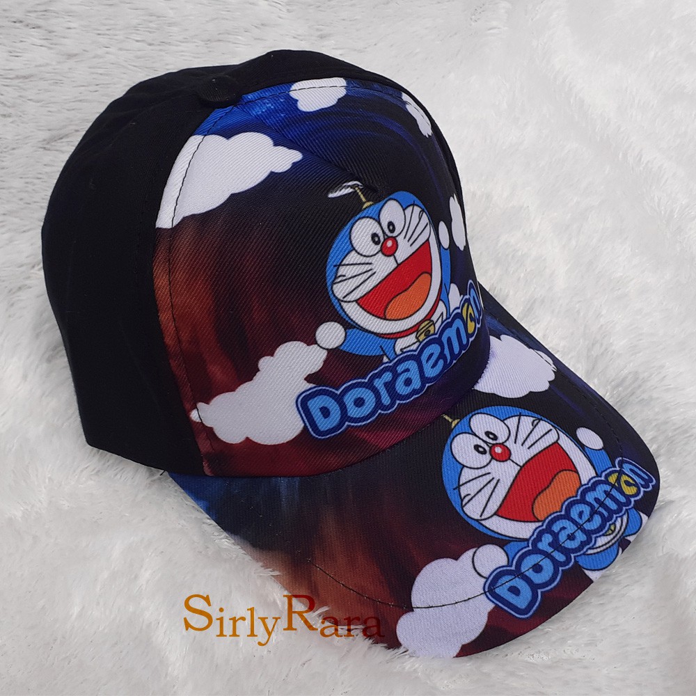 Mũ Lưỡi Trai Vải Sợi Tổng Hợp In Hình Doraemon / Lol Surprise / Tayo