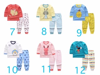 Bộ cotton 13 mẫu cho bé