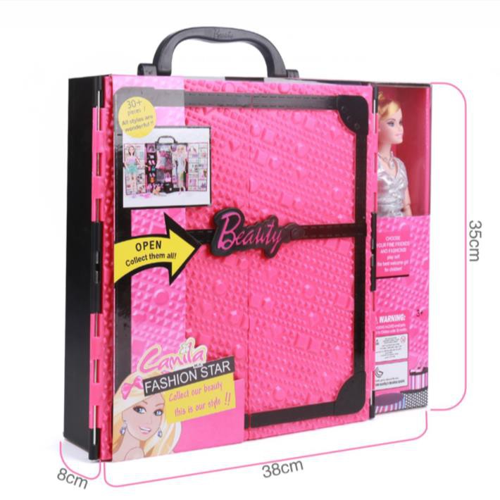 Hộp Đồ Chơi Búp Bê Barbie 30cm Có Nhạc Xinh Xắn Đáng Yêu