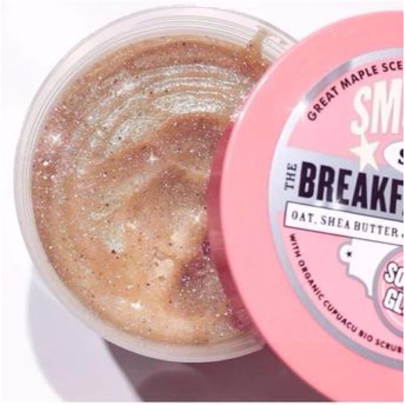 Tẩy da chết body SOAP&amp;GLORY SMOOTH STAR BREAKFAST SCRUB 300ml