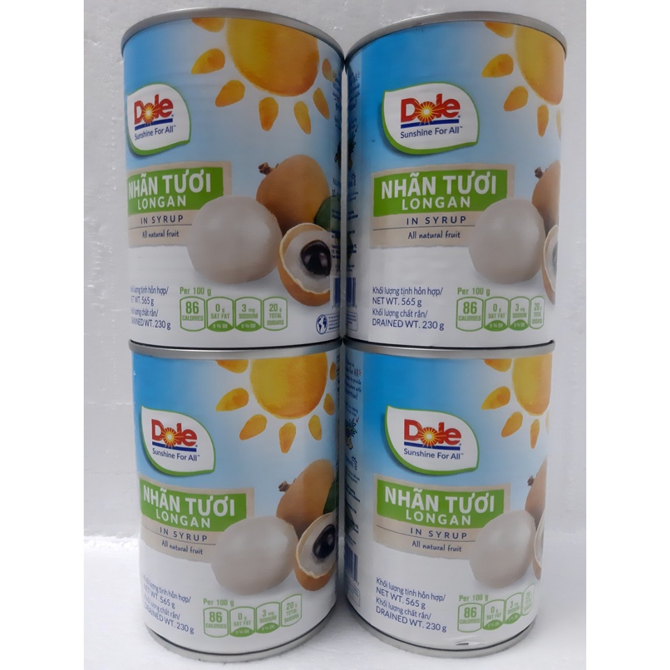 Nhãn tươi Dole 565g