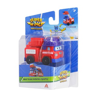 Đồ Chơi Mô Hình SUPERWINGS Siêu Xe Cứu Hộ Cỡ Nhỏ Sparky EU740131