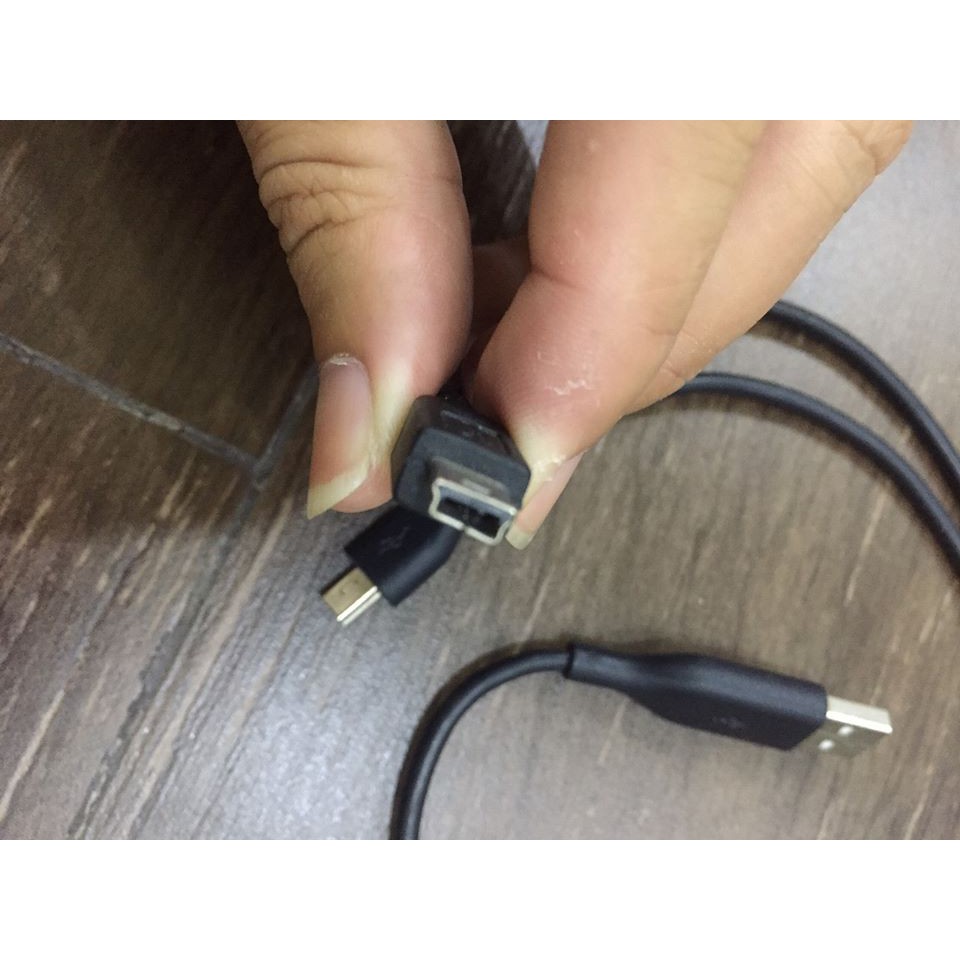 Cáp sạc zin mini usb dùng cho tay PS3 đài niệm phật, máy ảnh, điện thoại, truyền dữ liệu hàng tốt dài 10cm, 30cm, 1.2m