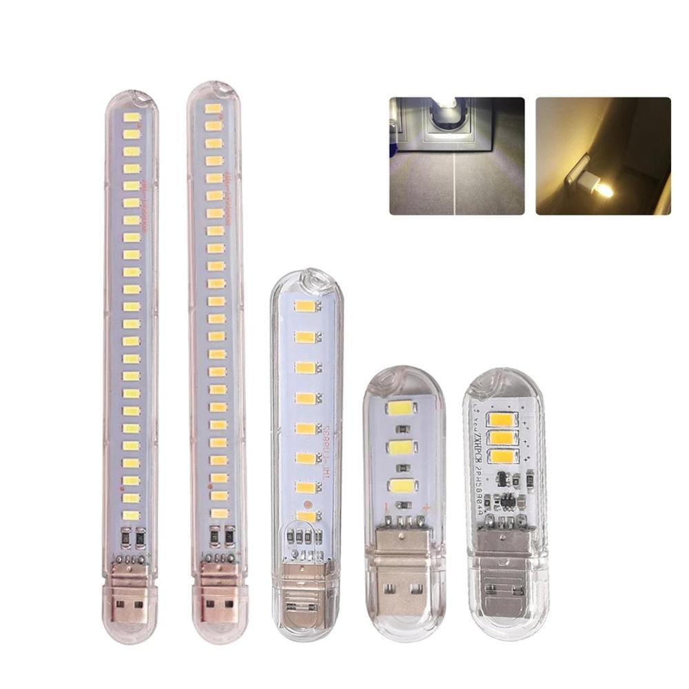 Đèn LED USB 8 Bóng 3Led Nhỏ Gọn Tiện Dụng