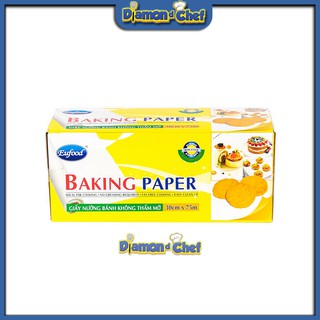 Giấy Nến Lót Nướng Bánh Cuộn To 30cmx75m Baking Paper