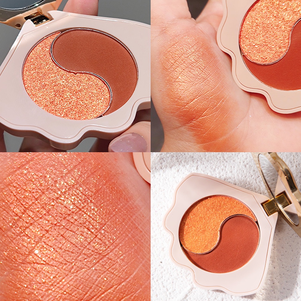 Bảng Phấn Mắt GECOMO Sắc Tố Ngọc Trai Tiện Dụng