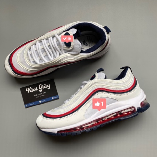 Giày thể thao Air Max 97 phối màu Red Crush