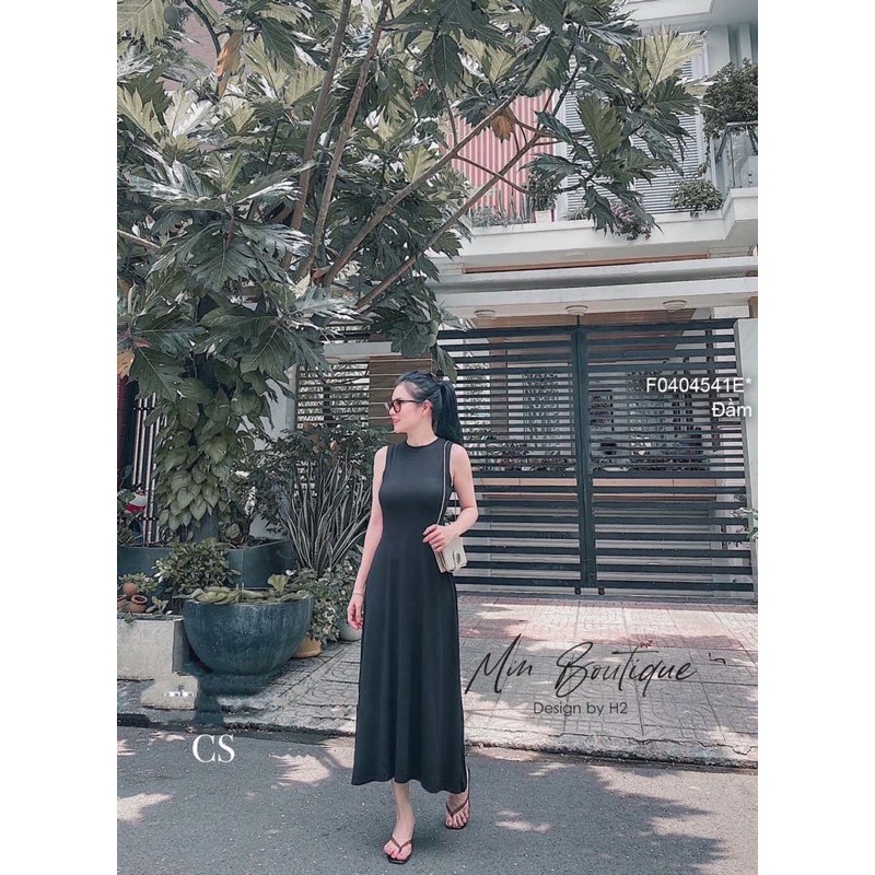 SALE DỊP LỄ 30/4-1/5  Đầm maxi thun dáng xòe cổ tròn sát nách Kèm VIDEO ảnh THẬT | BigBuy360 - bigbuy360.vn