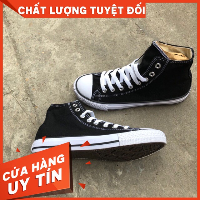 Giày Classic Đen cao cổ (Full box, tag)