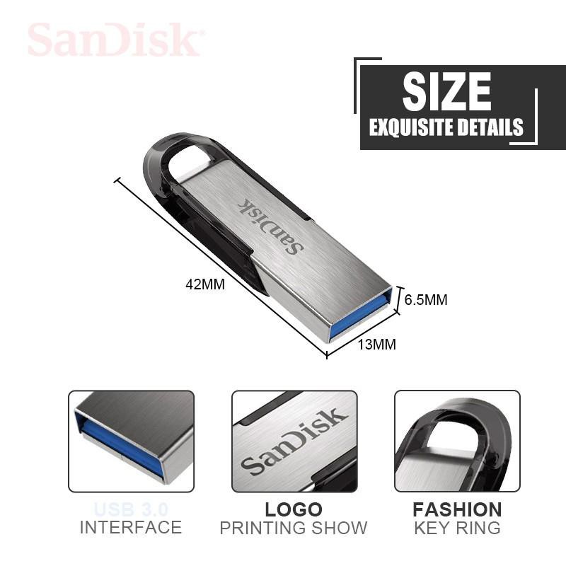 Usb 3.0 Sandisk Ultra Flair Dung Lượng 150mb / S 16gb 32gb 64gb 128gb Cz73 3pm.sg 12buy.sg