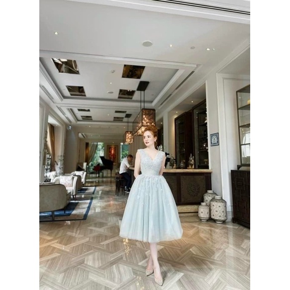 MS1224V ĐẦM XOÈ KẾT BÔNG ĐÍNH CƯỜM FULL S/M/L/XL ( ảnh và video do chủ shop tự quay 10000%)