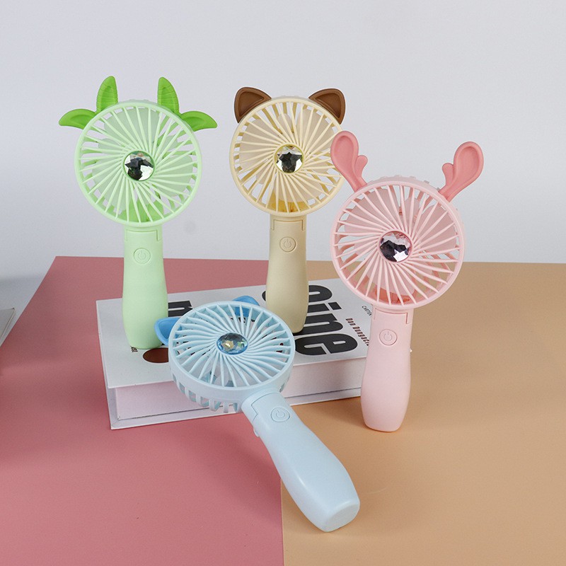 Quạt mini cầm tay animal cute