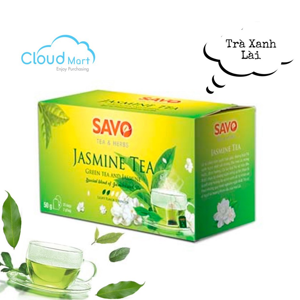 Trà SAVO hương Lài  - Nguyên Liệu Pha Chế Cloud Mart