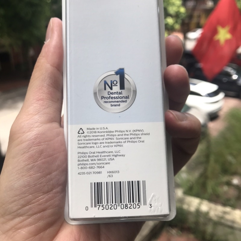 Đầu bàn chải Philips Sonicare chính hãng, hàng Mỹ