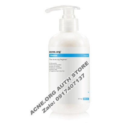 Sữa rửa mặt acne.org