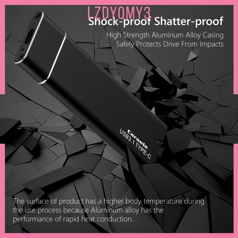 Ổ Cứng Ngoài Ssd Usb3.1 1t Bằng Hợp Kim Di Động Cho Android Tablet Laptops | BigBuy360 - bigbuy360.vn