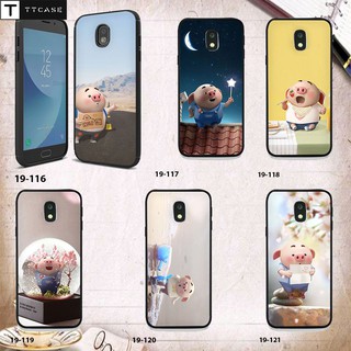 Skin decal dán Samsung J3 Pro, J7 Pro hình Heo con dễ thương
