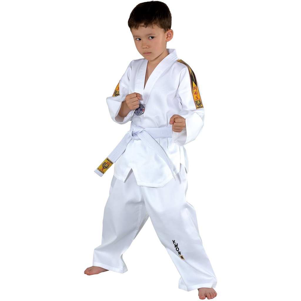 Võ Phục Taekwondo Cổ Đen KWON TIGER x UnionTaekwondoSHOP