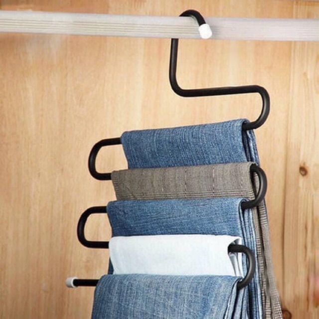 Móc treo quần áo 5 tầng