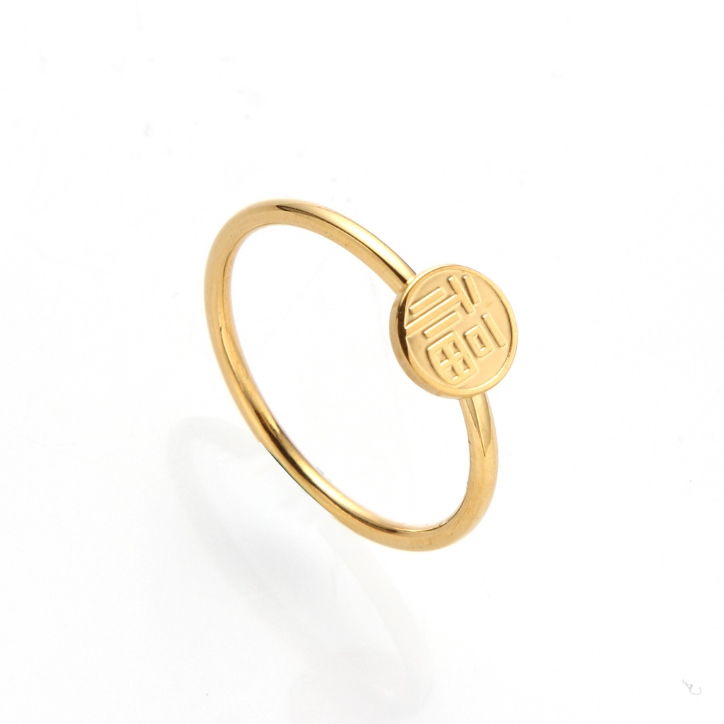 [FreeShip] Nhẫn nữ titan may mắn J10-403 - CAM KẾT KHÔNG BAY MÀU