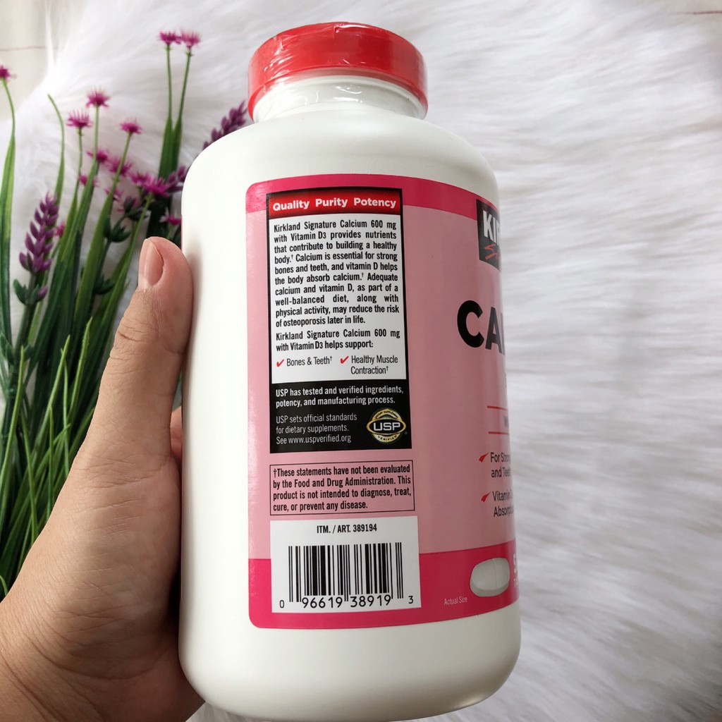 ❤️ [Date 6/2023] Kirkland Cal.cium 600mg Mỹ 500 viên | BigBuy360 - bigbuy360.vn