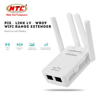 Thiết bị kích sóng wifi kiêm chức năng router PIX-LINK WR09 chuẩn Wireless-N
