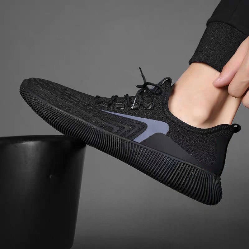 Giày thể thao nam WWB sport sườn đỏ thoáng khí giá rẻ siêu êm
