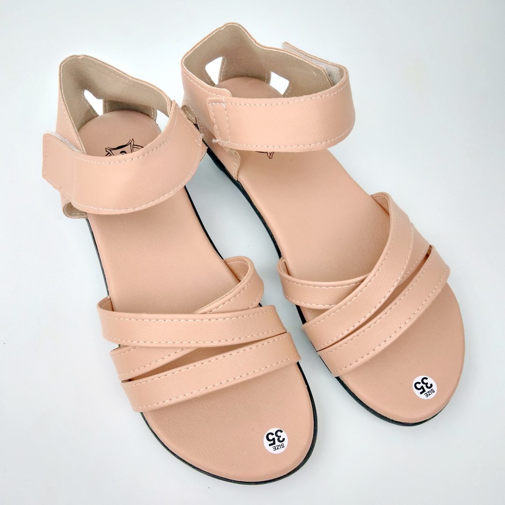 Sandal chiến binh đế xuồng 3p quai chéo hàng cao cấp B02- hình thật