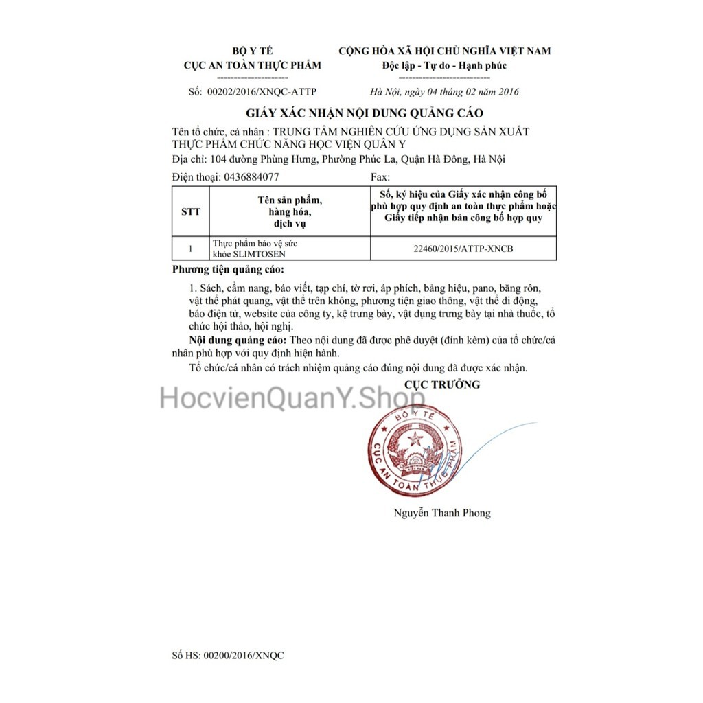 Viên Nang Giảm Cân Slimtosen 💊 FREESHIP ️💊 Học Viện Quân Y | BigBuy360 - bigbuy360.vn