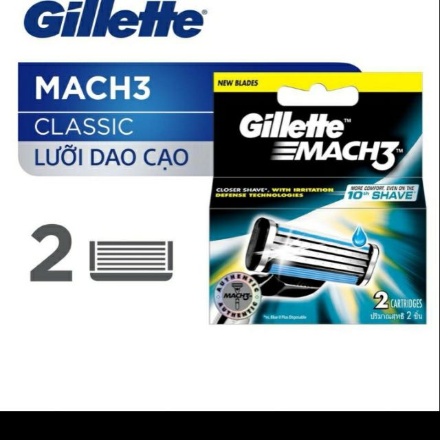 (Mẫu mới)Dao cạo Gillette Mach3