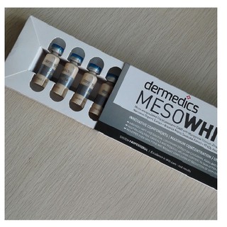 Serum cấy phấn trắng da meso white hàn quốc hộp 10 ống
