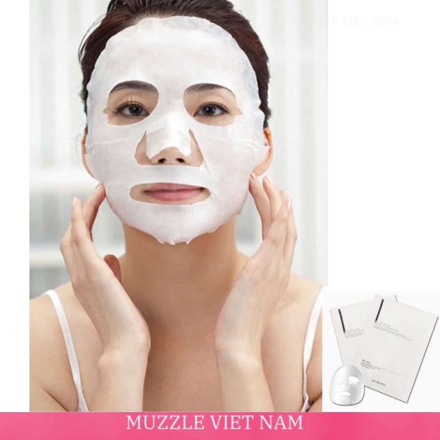 Mặt Nạ Giấy HARANA Whitening Mask Pack Dưỡng Trắng Da [Chính Hãng Hàn Quốc]