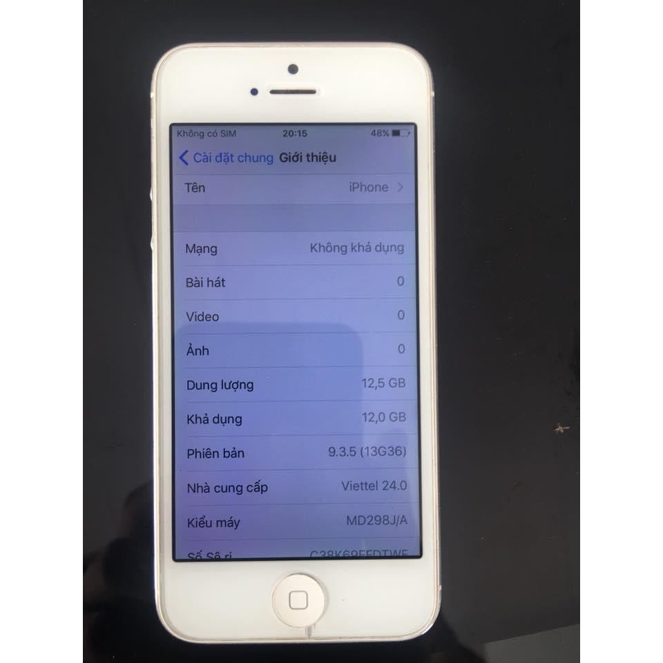 {Siêu Giảm Giá} Điện Thoại iphone 5 16GB Quốc Tế, chơi game. vào mạng,nghe gọi pin trâu.Lỗi đổi mới 3 tháng | BigBuy360 - bigbuy360.vn