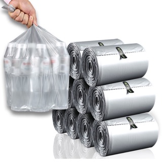[Dùng thật tiện] Túi đựng rác tự hủy 45 X 50cm 110 cái