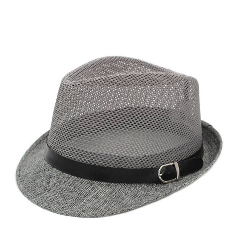 Mũ Phớt Nam Nữ Đi Biển Vành Ngắn Chất Liệu Vải Thoáng Khí Mugout - MC07