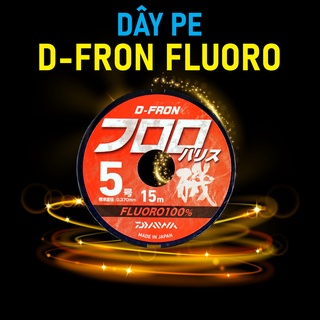 Dây leader daiwa d-fron fluoro carbon cuộn 15m