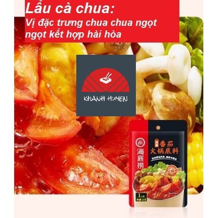Cốt lẩu Haidilao ĐỦ VỊ gia vị lẩu cô đặc Hải Đế Lao nước lẩu cay tê tứ xuyên cà chua trường thọ lẩu thái dưa chua kim | BigBuy360 - bigbuy360.vn