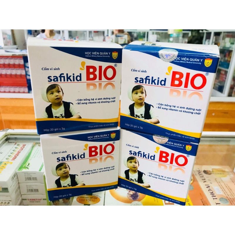 Cốm vi sinh Safikid bio Học viện quân y