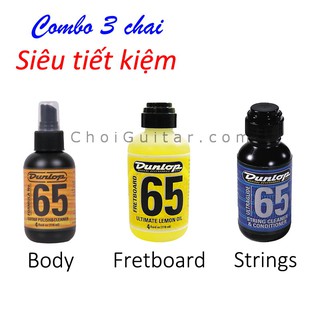 USA Combo 3 chai Dunlop 65 vệ sinh đàn guitar/bass