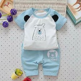 Bộ cotton gấu bắc cực