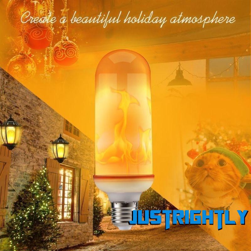 Đèn Led E27 Tạo Hiệu Ứng Ngọn Lửa Trang Trí Giáng Sinh